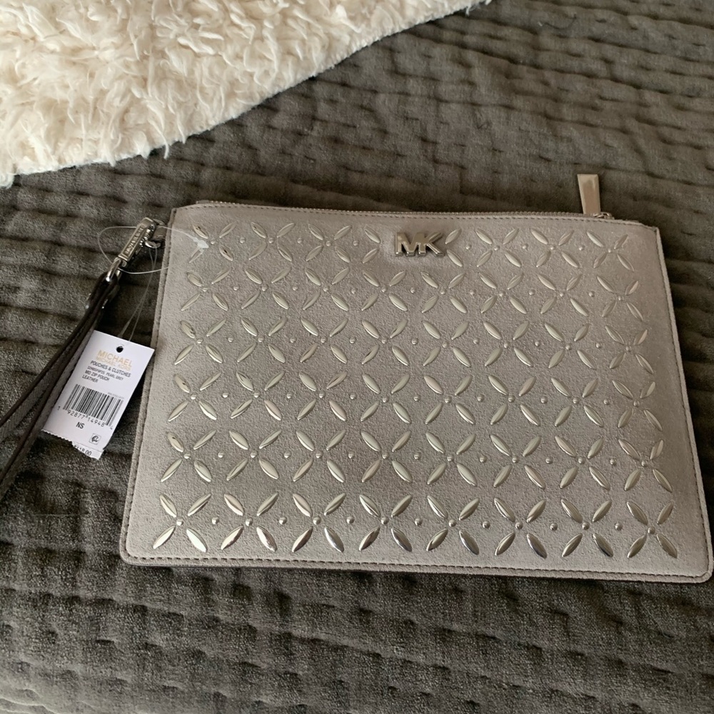 Brand New Michael Kors Zip Pouch Wristlet